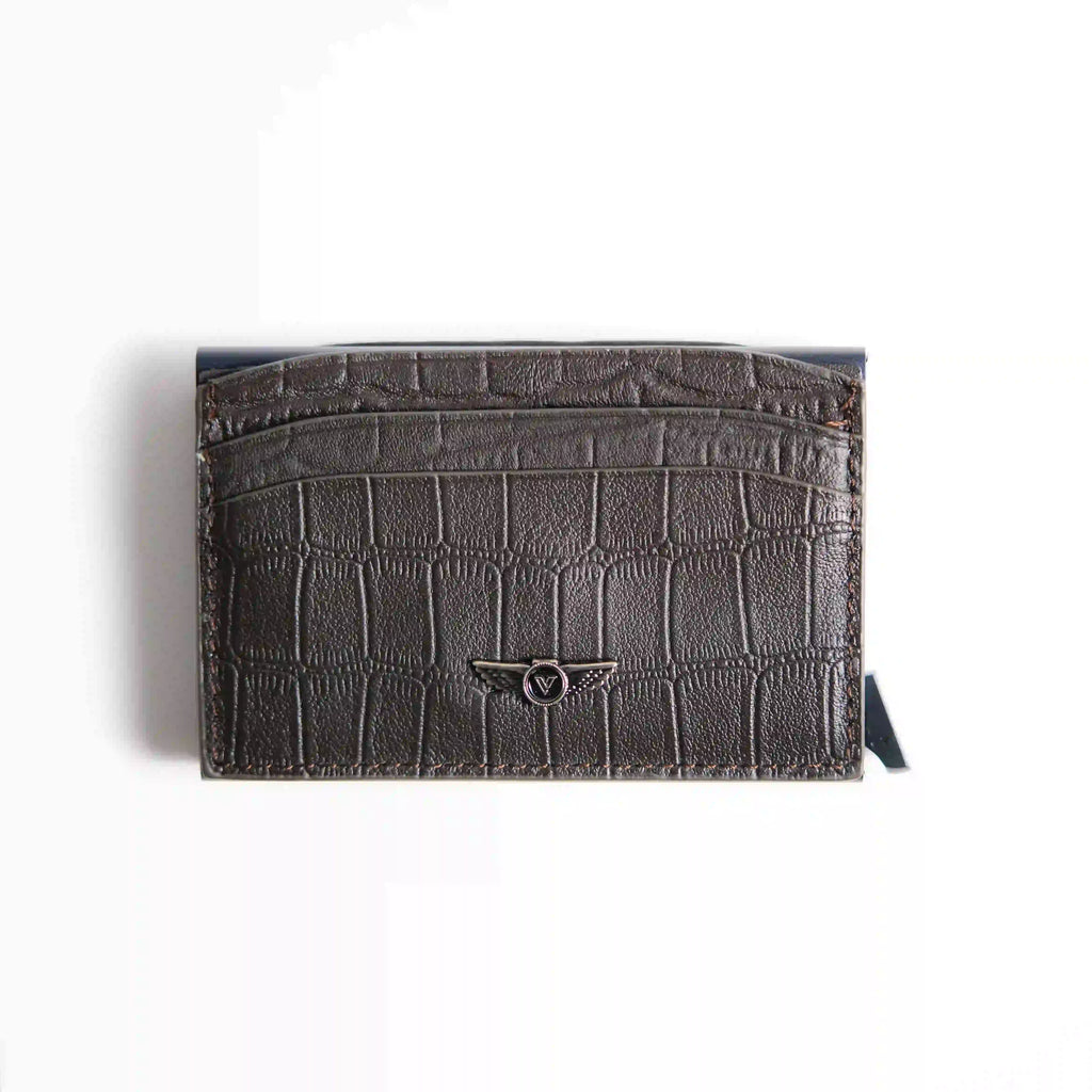 Verutti Men’s Leather Wallet in Brown Cowhide, Model VRW-1014-3